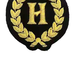 Parche de tela de lujo bordado a mano con imán para blazer, insignia personalizada de tamaño de bolsillo, nuevo estilo, servicio OEM - Product Image 4