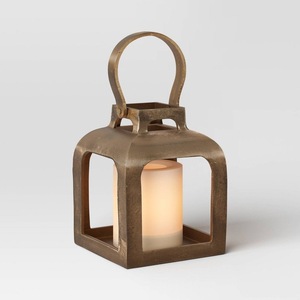Lanternes à bougies en métal personnalisées pour la décoration intérieure et extérieure, lanternes à bougies en métal de style farmhouse, lanternes à bougies en métal à poser au sol et suspendues - Product Image 5