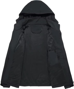 Chaqueta Softshell Personalizada para Hombre, Chaqueta con Capucha Impermeable y Cortavientos para Exteriores, OEM, ODM, Marca Privada, Logotipo Personalizado - Product Image 2