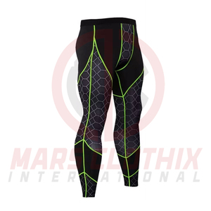 Top Seller Men Compression Wear Set Long Sleeve Compression Shirt and <b>Tight</b> Set for Workout Running Fitness - Product Image 3