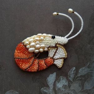 Beautiful Fashion Embroidered Beaded Brooch Handmade Luxury Clothing Pin <b>Accessory</b> At Cheap Price - Product Image 6