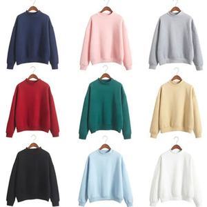 Sudaderas unisex de cuello redondo con logotipo personalizado de alta calidad Fabricantes de ropa personalizada - Product Image 4