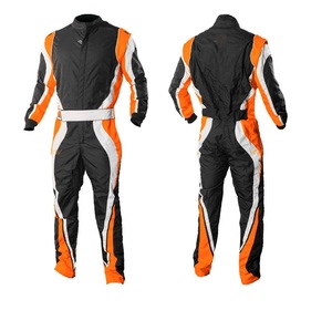 Trajes de Carreras de Karts Sublimados, Ropa Deportiva de Secado Rápido, Poliéster Impermeable, con Logotipo Personalizado, Traje de Karting - Product Image 1