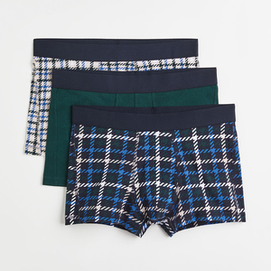 <b>Customized</b> Spandex Comfortable Breathable Anti-Bacterial Men's <b>Boxer</b> Briefs Sexy Hot Underwear Available in Any Size - Product Image 3