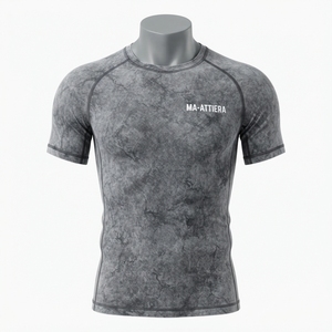 T-shirt de compression à manches longues pour homme, style Bape, vêtements de sport, fitness, athlétisme, sportswear - Product Image 3