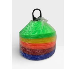 Juego de Discos Voladores de Plástico Multicolor, Paquete al por Mayor con Asa de Transporte, Discos de Plástico Coloridos para Niños y Adultos - Product Image 1