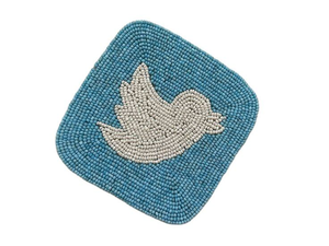 Posavasos Artesanales de Estilo Vintage con Cuentas, Bordados y Punto de Cruz, Regalo para Él y Ella - Product Image 5