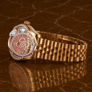 Luxury Round Dial Moissanite <b>Watch</b> Men Full <b>Diamond</b> Bracelet Wristwatch - Product Image 3