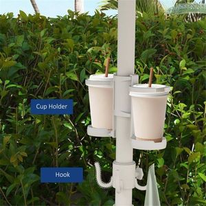 Sapphire Blue Outdoor Beach Umbrella - Product Image 6