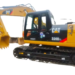 Excavatrice sur chenilles hydraulique CATT 320D2L d'occasion, 20 tonnes, faible nombre d'heures de travail, moteur et boîte de vitesses d'origine japonaise, modèle 2022, à vendre - Product Image 1