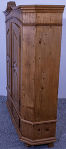 Armario de Lujo de Madera Maciza Antigua para Ropa, Armario de Dormitorio Americano Blanco, Armario Alto de Madera Duradero con Muebles de Almacenamiento - Product Image 3