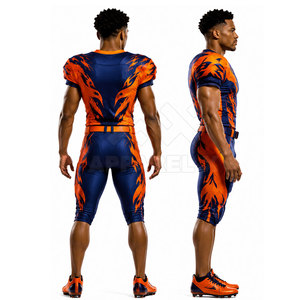 Uniforme de football américain de qualité supérieure, respirant, léger et confortable - Product Image 2