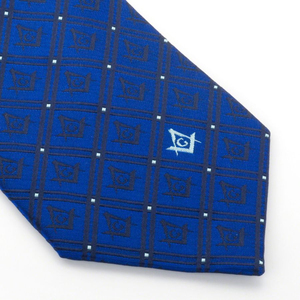 Corbata Masónica Formal Personalizada, Tela Tipo Seda, Color y Logotipo Personalizados, Servicio OEM, Transpirable y Ecológica para Hombre, Venta al Por Mayor - Product Image 3