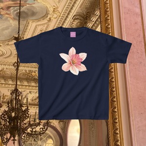 Camiseta con Diseño Gráfico Personalizado al por Mayor, Camiseta de Verano con Estampado de Flor de Plumeria para Mujer, Fábrica de Ropa Personalizada de Alta Calidad con MOQ Bajo - Product Image 5