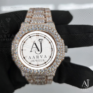 นาฬิกาข้อมือผู้ชาย Aarva Jewels หรูหรา ตัวเรือนสแตนเลส หน้าปัด 25 มม. กระจกแซฟไฟร์ ระบบอนาล็อก เครื่องกลไก สายหนังแท้ - Product Image 2
