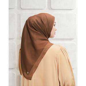 HL ปารีส แอพริคอท แฟชั่น ไดมอนด์ โลโก้ สแควร์ ผ้าพันคอไหม-อเนกประสงค์ - Product Image 2