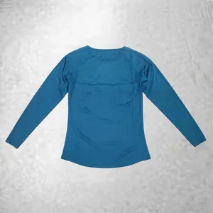 Chemise à manches longues bleu turquoise pour homme - T-shirt de sport à séchage rapide pour homme - Vêtements de sport - Sous-vêtement - Qualité export - Product Image 2