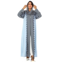 Robe musulmane pour femmes, best-seller 2026, nouveau design, Abaya pour femmes de Dubaï, logo personnalisé, vêtements islamiques, Burqa Abayas, Polyethersulfone
