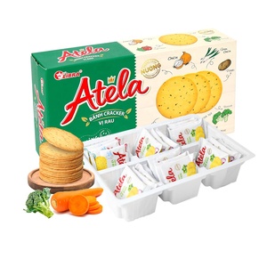 Délicieux craquelins croustillants aux légumes du Vietnam 150G boîte de sachet de goût sucré salé - Product Image 4