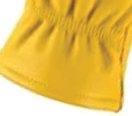 HOLY SIGNS INTERNATIONAL Sheep Grain Leather Safety <b>Driver</b> Work <b>Gloves</b> Strap EN420 Certified Breathable Elastic Wristlet - Product Image 4
