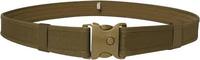 Ceinture tactique robuste en nylon pour agents de sécurité, réglable, multifonctionnelle, grande capacité, pour la randonnée, avec doublure en polyester