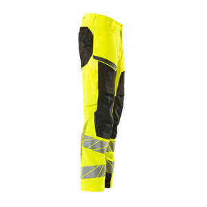 Pantalones de Trabajo de Seguridad para la Construcción, Directo de Fábrica, con Múltiples Bolsillos, Reflectantes, para Hombre - Product Image 3