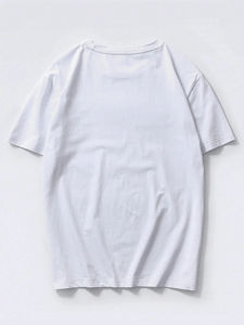 Camiseta Unisex de Algodón Ecológica de Secado Rápido y Transpirable para Hombre y Mujer, Marca de Lujo, Personalizada, de Manga Corta, Clásica - Product Image 2