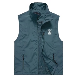 Chaleco Cortavientos Personalizado de Nuevo Estilo 2026, Venta al Por Mayor, MOQ Bajo, Chaleco Cortavientos Transpirable para Hombre - Product Image 1