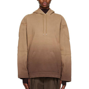 Servicio OEM, Sudaderas con Capucha para Mujer, Tallas Grandes, Secado Rápido, 100% Algodón, Transpirables, Ecológicas, con Hombros Caídos - Product Image 4