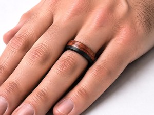 Anillos de Madera Natural Hechos a Mano, Redondos y Pulidos, Decoración Moderna para Colgar en la Pared, Manualidades para el Hogar - Product Image 6