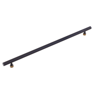 Poignée longue de placard en aluminium Bruno texturée, barre de tirage noire, or, gris, pour portes de garde-robe, quincaillerie moderne - Product Image 5