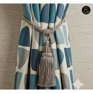 Elegant Tassel Curtain <b>Tieback</b> Polyester Rope Curtain Holder Decorative Holdback for Drapes Window Classic Home Interior Decor - Product Image 2