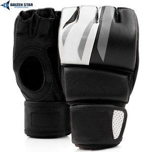 Gants de MMA OEM, fermeture auto-agrippante, gants d'entraînement pour adultes pour la boxe et le MMA - Product Image 1