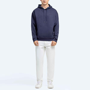 Sudaderas con capucha extragrandes de invierno para hombre, personalizadas al por mayor, mezcla de algodón grueso, OEM ODM, 100% algodón, impresión digital para sudaderas con capucha para hombre - Product Image 1