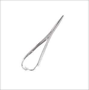 Pinza Porta Ligaduras Dentales Ortodónticas de Acero Inoxidable Mathieu de Alta Calidad, Manual, Reutilizable, de 14 cm - Product Image 4