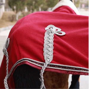 High Grade Customized Logo Polar <b>Fleece</b> Horse Stable Rug Fly Sheet Horse <b>Blanket</b> Bug Rug Factory Products Equestrian - Product Image 2
