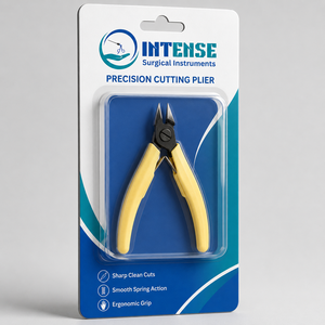 Alicates de Corte de Precisión Profesionales para Joyería con Agarre Ergonómico y Acción de Resorte - Product Image 4