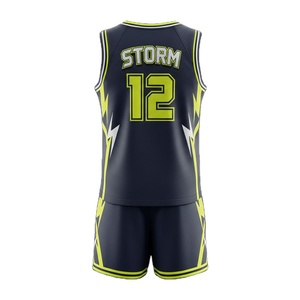 Camiseta de baloncesto Unisex sin mangas de poliéster 100% personalizada, estampado por transferencia de calor, secado rápido, conjunto transpirable, estilo de fábrica - Product Image 2