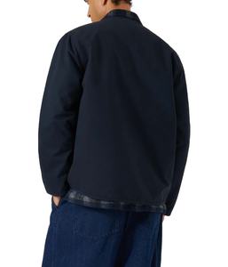 แจ็คเก็ตผ้าแคนวาสทรงหลวมแบบซิป สไตล์วินเทจ ลุคทำเก่า ระบายอากาศได้ดี ผ้าฝ้าย 100% ซักแบบพิเศษ สำหรับผู้ชาย เหมาะสำหรับฤดูหนาว - Product Image 2