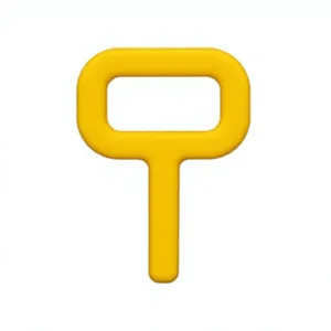 Herramienta de Masticación Oral de Silicona Amarilla, Suave, con Textura, para Terapia del Habla y Estimulación Sensorial - Product Image 4