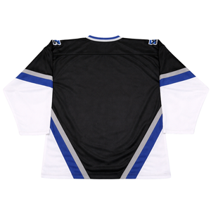 Maillot de hockey sur glace personnalisé |   Style vintage - Ajoutez le nom de votre équipe - Tissu en maille durable 240 g/m² - Manches courtes - Imprimé professionnel - Product Image 2
