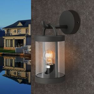 Outdoor Wall Lamp with E26 Bulb 32335 Wall <b>Sconce</b> <b>Lighting</b> Hangs on Wall and Includes Wall Mount but Bulb Is Not Included - Product Image 2