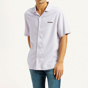 Custom Color Breathable Camp <b>Collar</b> <b>T</b>-<b>Shirt</b> Breathable Fabric Casual Wear Lightweight Camp <b>Collar</b> <b>Shirt</b> - Product Image 1