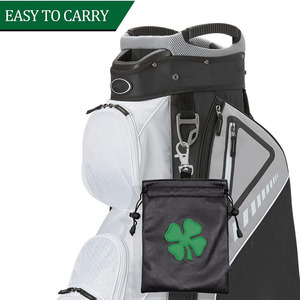 Bolsa organizadora de golf de cuero hecha a mano al por mayor con acabado premium y múltiples compartimentos para accesorios, a la venta a bajo precio. - Product Image 5