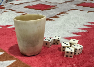 Dés de jeu en corne de buffle 100 % écologiques faits à la main, dés en os de chameau, artisanat naturel, six faces décoratives, prix abordables - Product Image 3