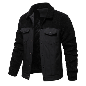 Autumn Winter Zipper Sukajan <b>Jacket</b> Casual High Quality <b>Men's</b> Polyester/Rayon Eco-Friendly Breathable Windproof Stand Front - Product Image 5
