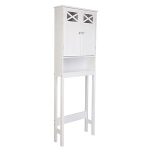 Mobile Bagno Moderno in Legno Massello con Doppia Anta e Design Salvaspazio - Product Image 5