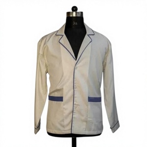 Bata de Laboratorio Médica de Manga Larga 100% Poliéster UTI, Unisex, para Uso Hospitalario NA - Product Image 1