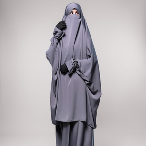 Vêtements islamiques en polyester de grande taille pour femmes musulmanes, à manches longues, faits à la main, respirants, modestes, vente en gros, directement de l'usine - Product Image 1