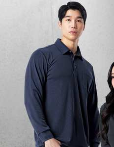 เสื้อยืดแขนยาวป้องกันไฟฟ้าสถิตย์ ระบายอากาศได้ดี ยูนิเซ็กซ์ รุ่น TT-1602(NA) ยี่ห้อ OEM/ODM จากเกาหลี ผลิตจากผ้า VENTEX คาร์บอนป้องกันไฟฟ้าสถิตย์ - Product Image 1